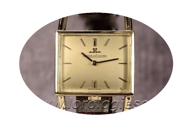 Jaeger-LeCoultre Etrier 18 Kt. Large Man...