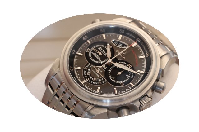 Omega DE VILLE CO AXIAL RATTRAPANTE CHRO...