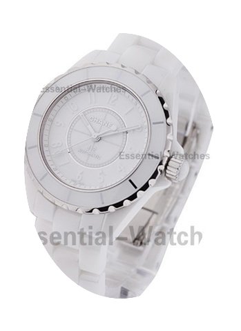 Chanel J12 GMT 38mm White Ceramic H3443...