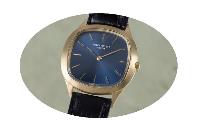 Patek Philippe Lady 18k Gold Ellipse Han...