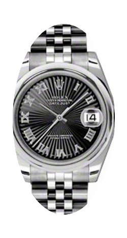 Rolex Datejust Ladies Midsize 178240-BLK...