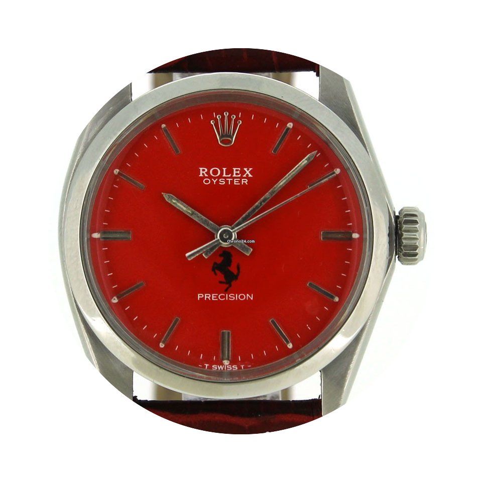 Rolex Precision Quadrante Ferrari Afterm...