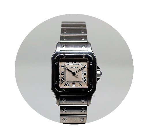 Cartier Santos 'Galbee' Gents...