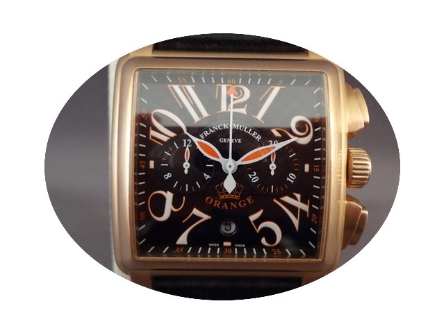 Franck Muller Conquistador Cortez Orange...