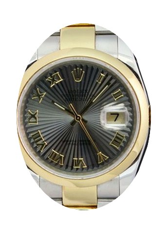 Rolex Datejust 36 116203-BKSRDO Black Su...