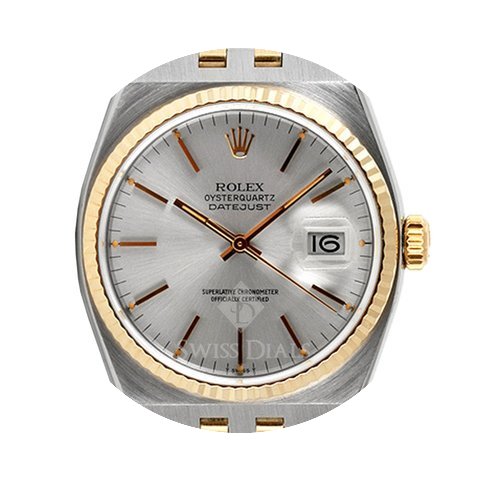 Rolex OysterQuartz Datejust Steel and Go...