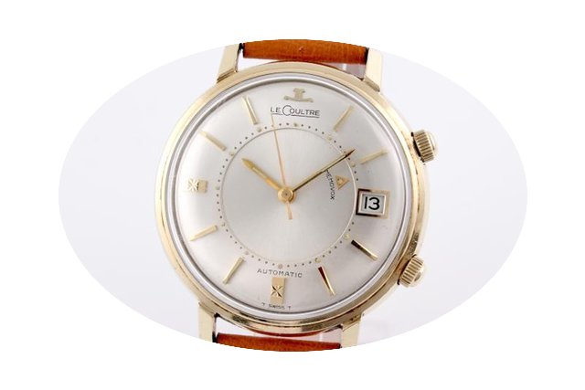 Jaeger-LeCoultre Memovox 14 Karat Gelbgo...