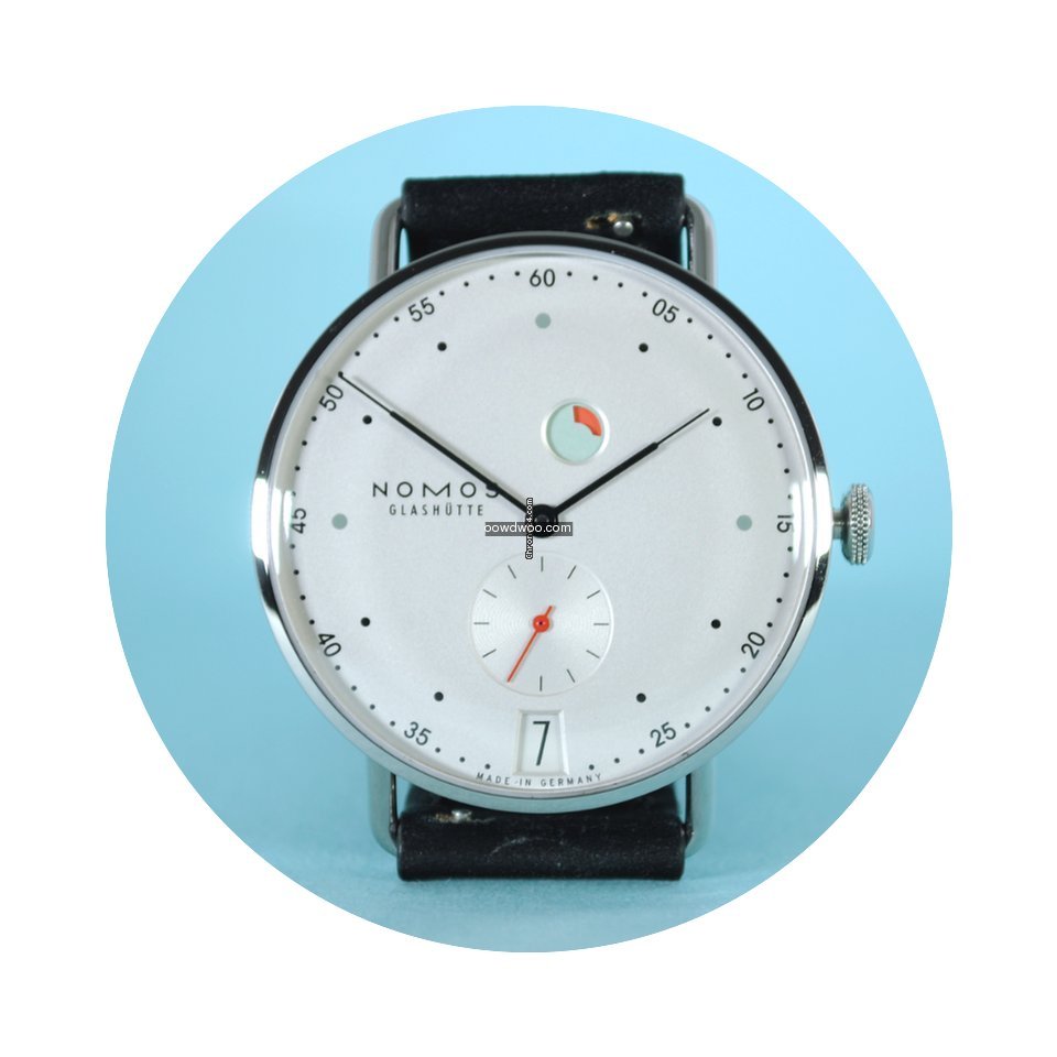 Nomos Glashütte Metro Datum Gangreserve...