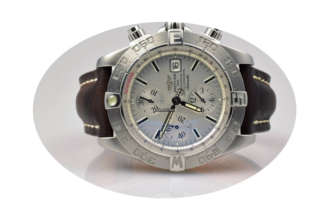 Breitling Galactic Chronograph II Stahl ...