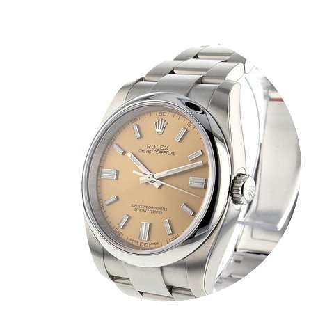 Rolex Oyster Perpetual No Date Mens Whit...