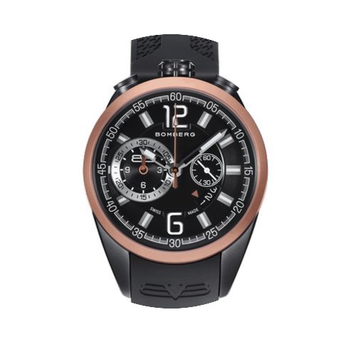 Bomberg Herrenuhr 1968 Quarz Chronograph...