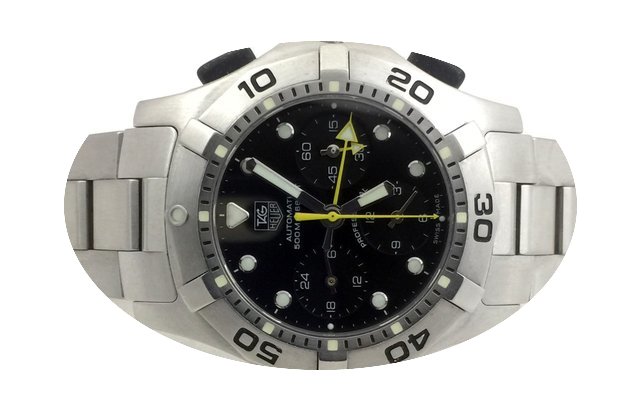 TAG Heuer Aquagraph 500M Complete Set...