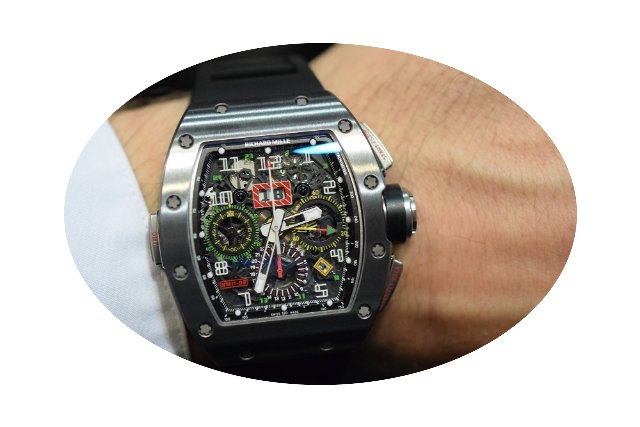 Richard Mille Titanium GMT Flyback Chron...