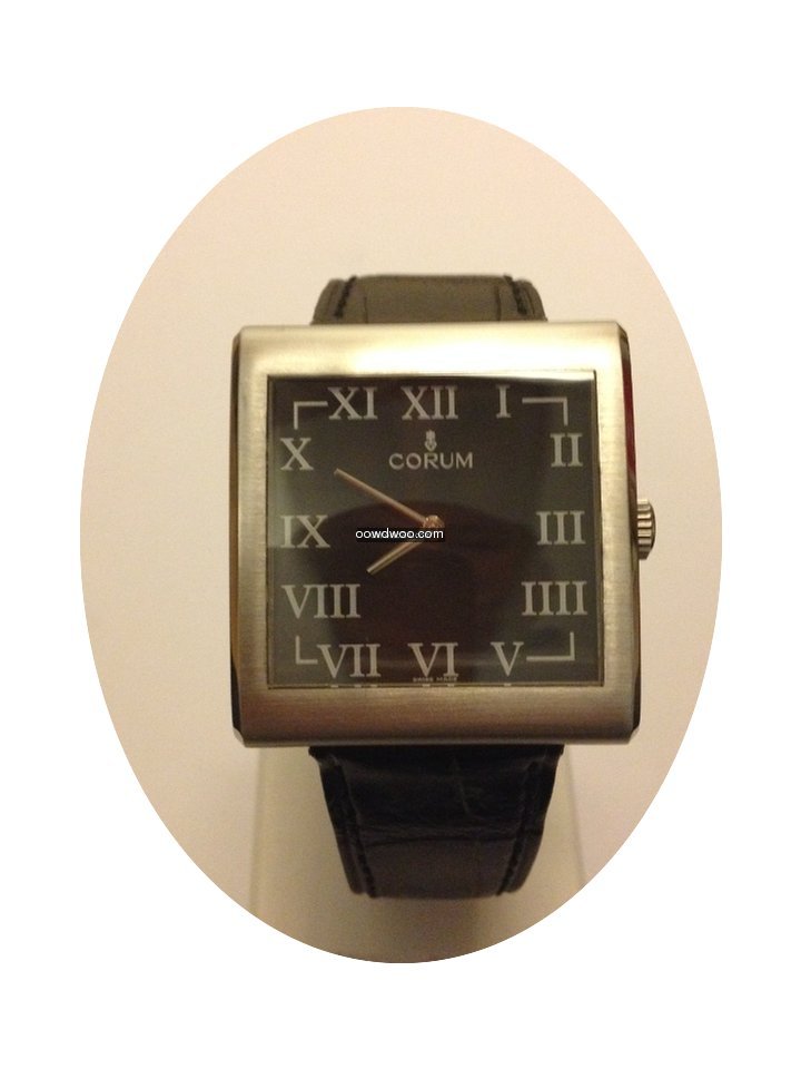 Corum Buckingham Quartz Black dial 37x40...