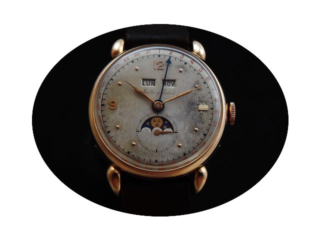 Mathey-Tissot Full Calendar & Moon P...