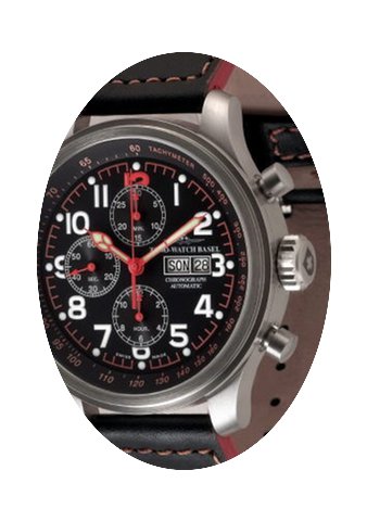 Zeno-Watch Basel OS Pilot Chrono Minute ...