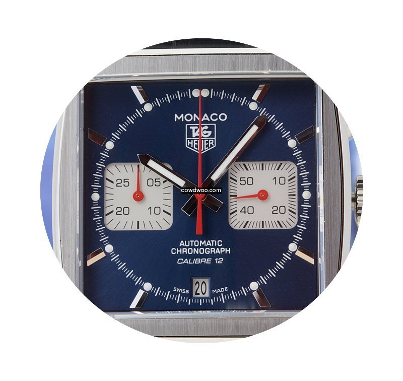 TAG Heuer Men's Monaco Calibre 12 Steel ...