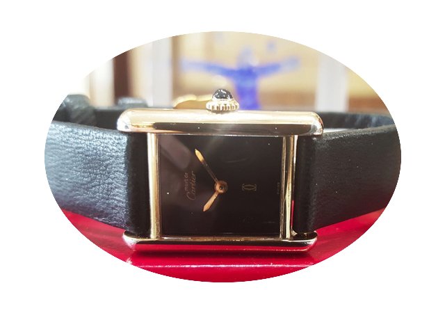 Cartier Must De Cartier Vermeil Gold Ste...