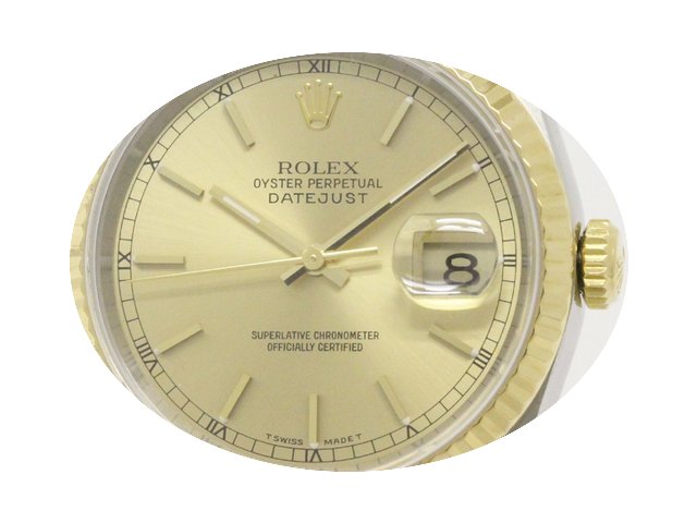Rolex Datejust 16233 T Serial 18k Gold S...