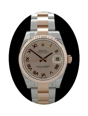 Rolex Datejust - Edelstahl/Rosegold - ge...