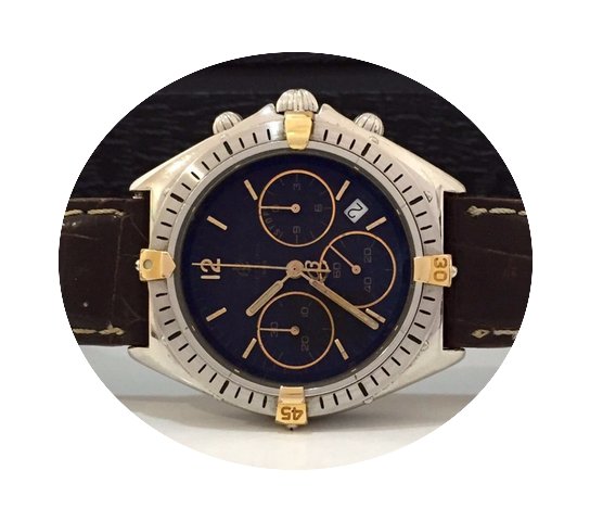 Breitling Chronomat Sextant Aço e Ouro...
