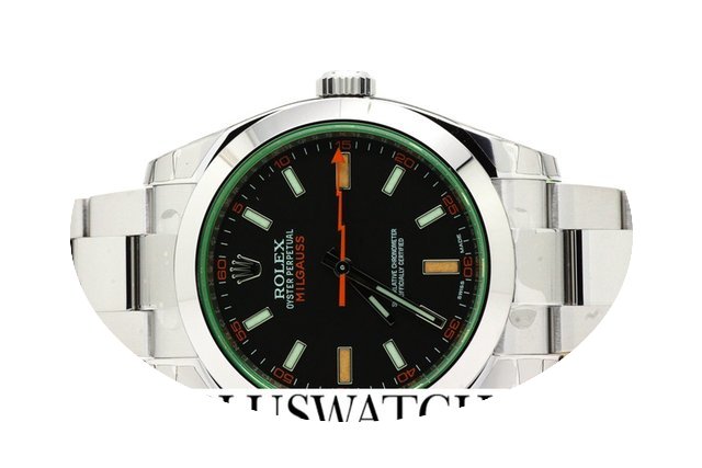 Rolex Milgauss nuovo new 116400 GREEN GL...