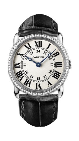 Cartier Ronde Louis Cartier Ladies Watch...
