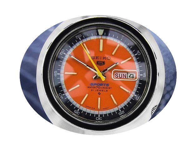 Seiko Sports Vintage Rare Stainless Stee...