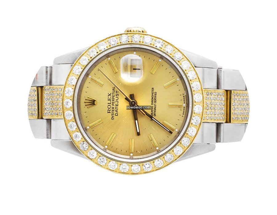 Rolex Datejust 36 MM 2 Tone Stainless St...