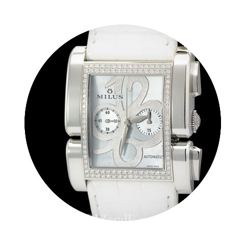 Milus Apiana Stainless Steel And IF-IVVS...
