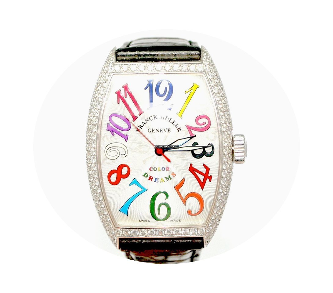 Franck Muller 'Color Dreams Cintée Curv...