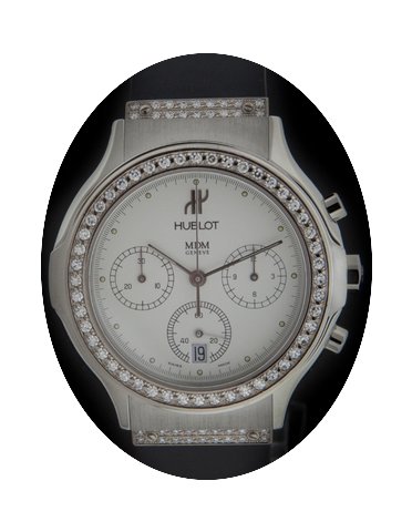Hublot Steel Classic Chronograph Diamond...