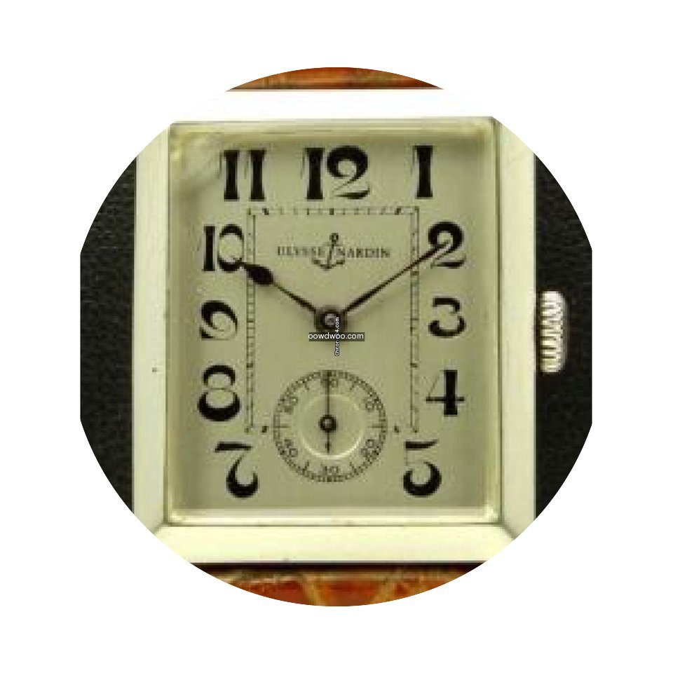 Ulysse Nardin | Rectangular Silver watch...