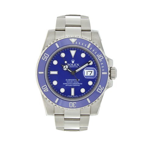 Rolex SUBMARINER WHITE GOLD B&P...