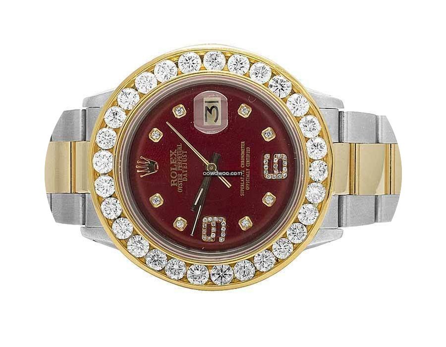 Rolex Datejust Two Tone 18K Gold Stainle...
