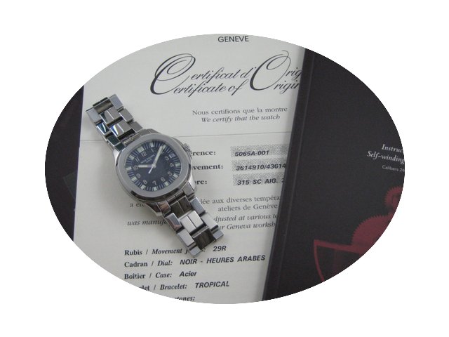 Patek Philippe AQUANAUT REF.5065A STAINL...