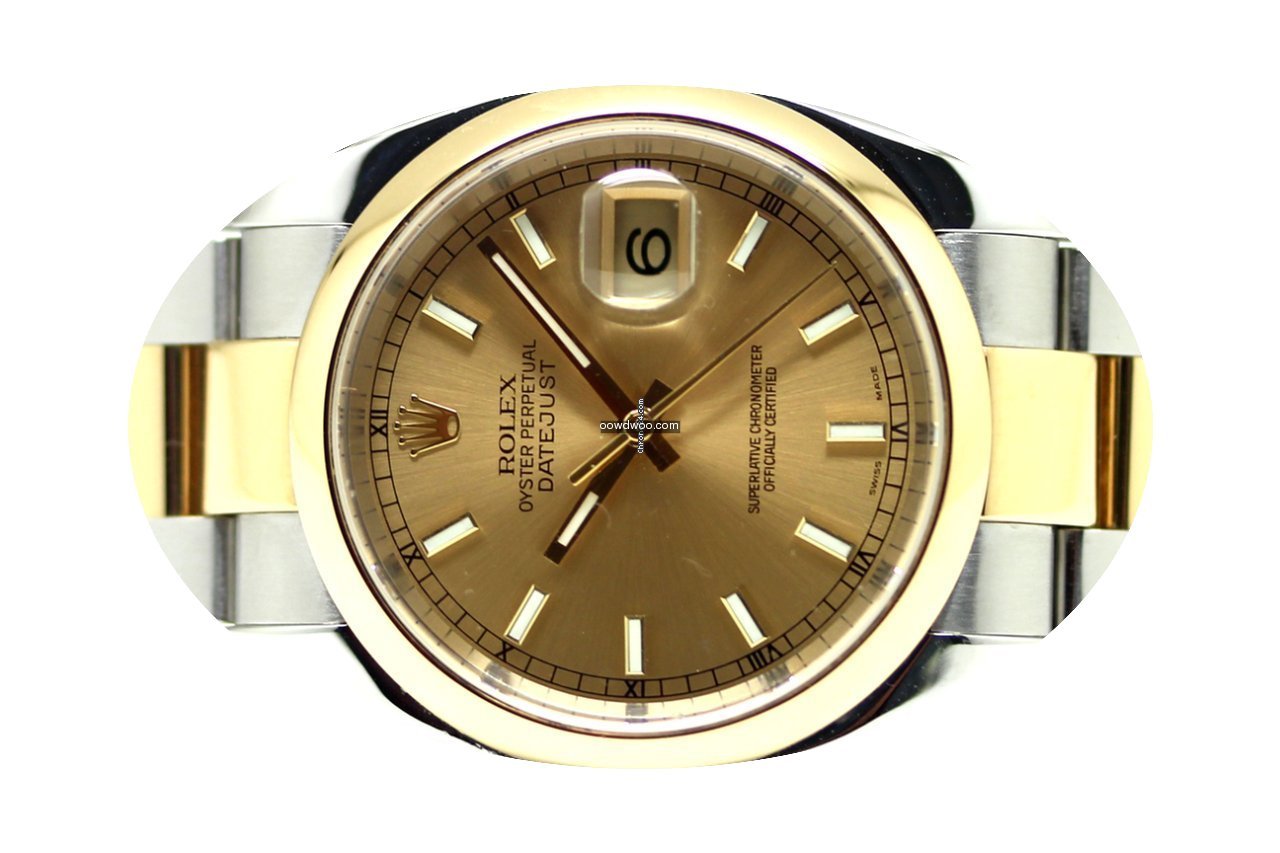 Rolex Datejust Steel and Gold...