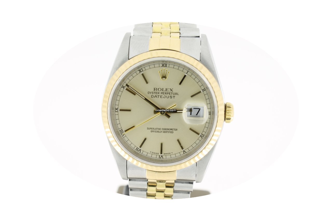 Rolex Datejust 36mm Steel/Gold (BOX1993)...