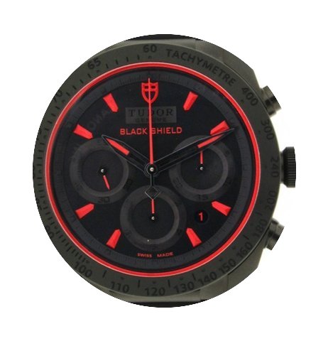 Tudor Black Shield M42000cr Ceramic, Rub...