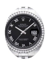 Rolex Datejust 36 116244-BLKRJ Black Rom...