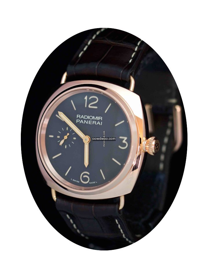 Panerai PAM439 Radiomir 42mm Rose Gold F...
