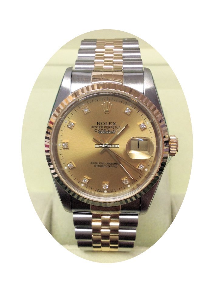 Rolex Datejust 16233 - 36mm Serviced By ...