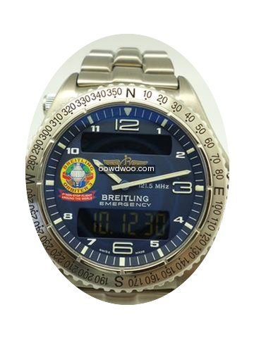 Breitling emergency titanium orbiter 3...