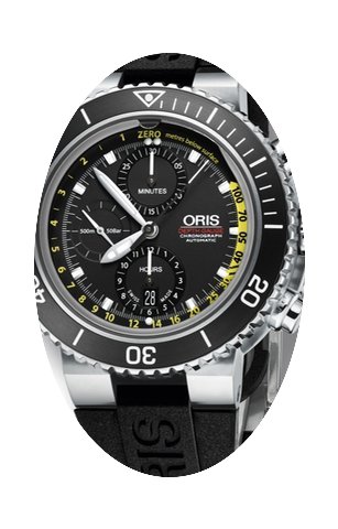 Oris Aquis Depth Gauge Chronograph...