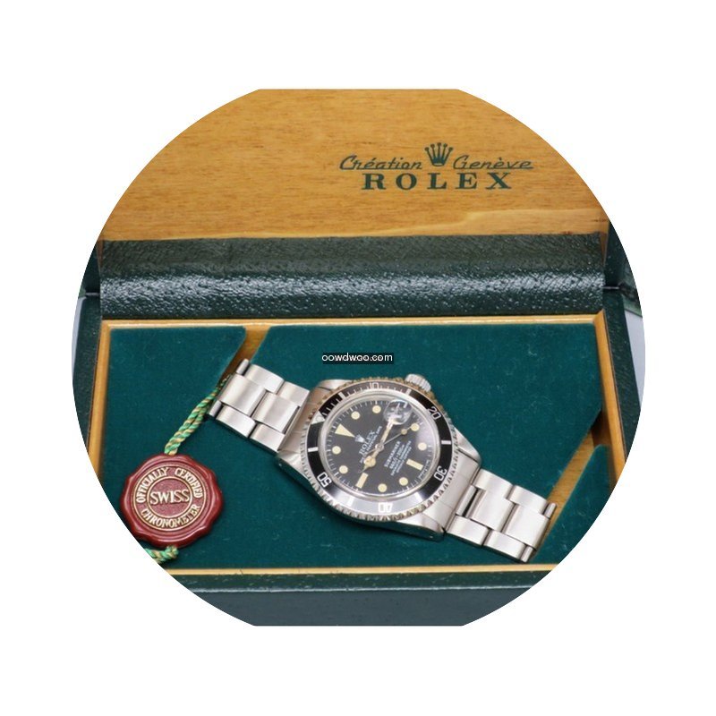 Rolex Call Now Vintage Submariner 1680 w...