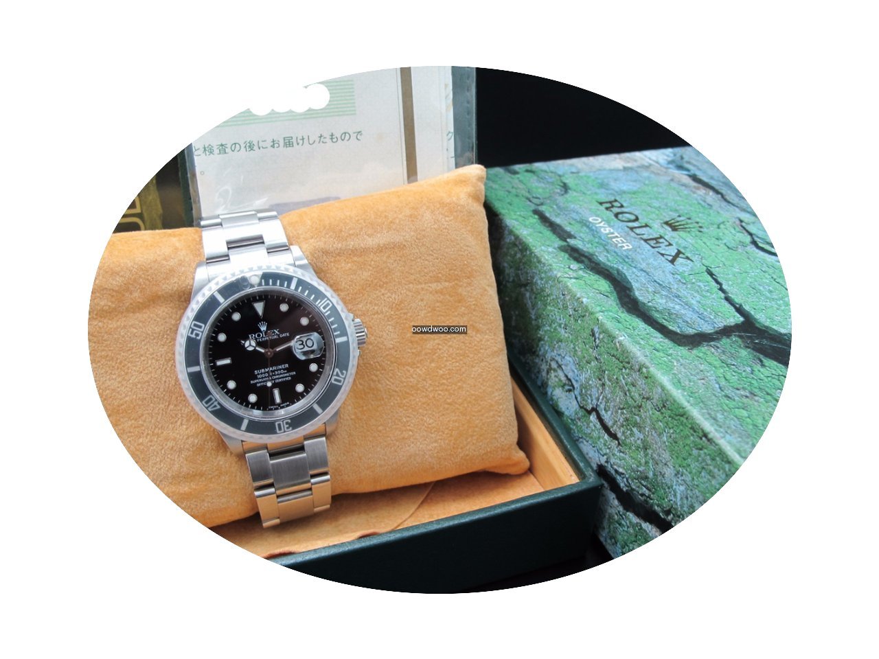 Rolex SUBMARINER 16610 Black Bezel Full ...