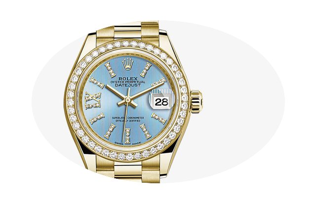 Rolex [NEW] Datejust 28mm CornFlower Blu...