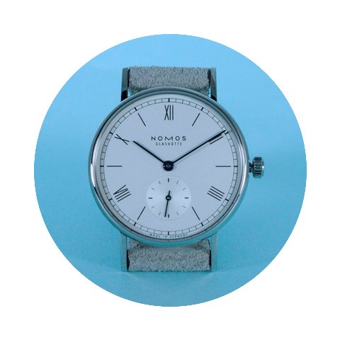 Nomos Glashütte Ludwig 33 Edelstahlbode...