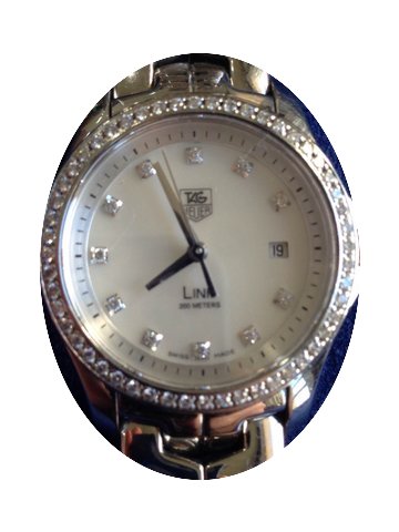 TAG Heuer Link/Diamond face/ Bezel...