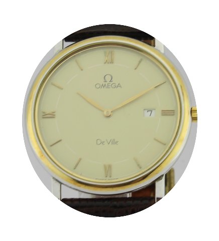 Omega DE VILLE VINTAGE STAINLESS STEEL...